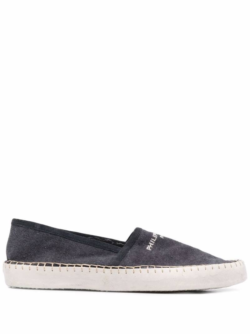 Philippe Model Paris Marseille canvas espadrille sneakers - Grey von Philippe Model Paris