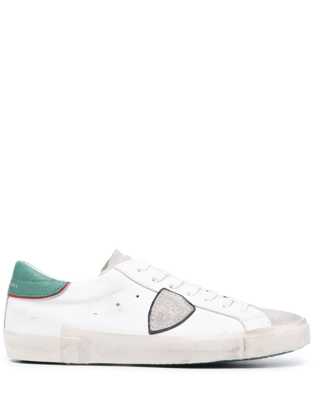 Philippe Model Paris PRSX leather low-top sneakers - White von Philippe Model Paris