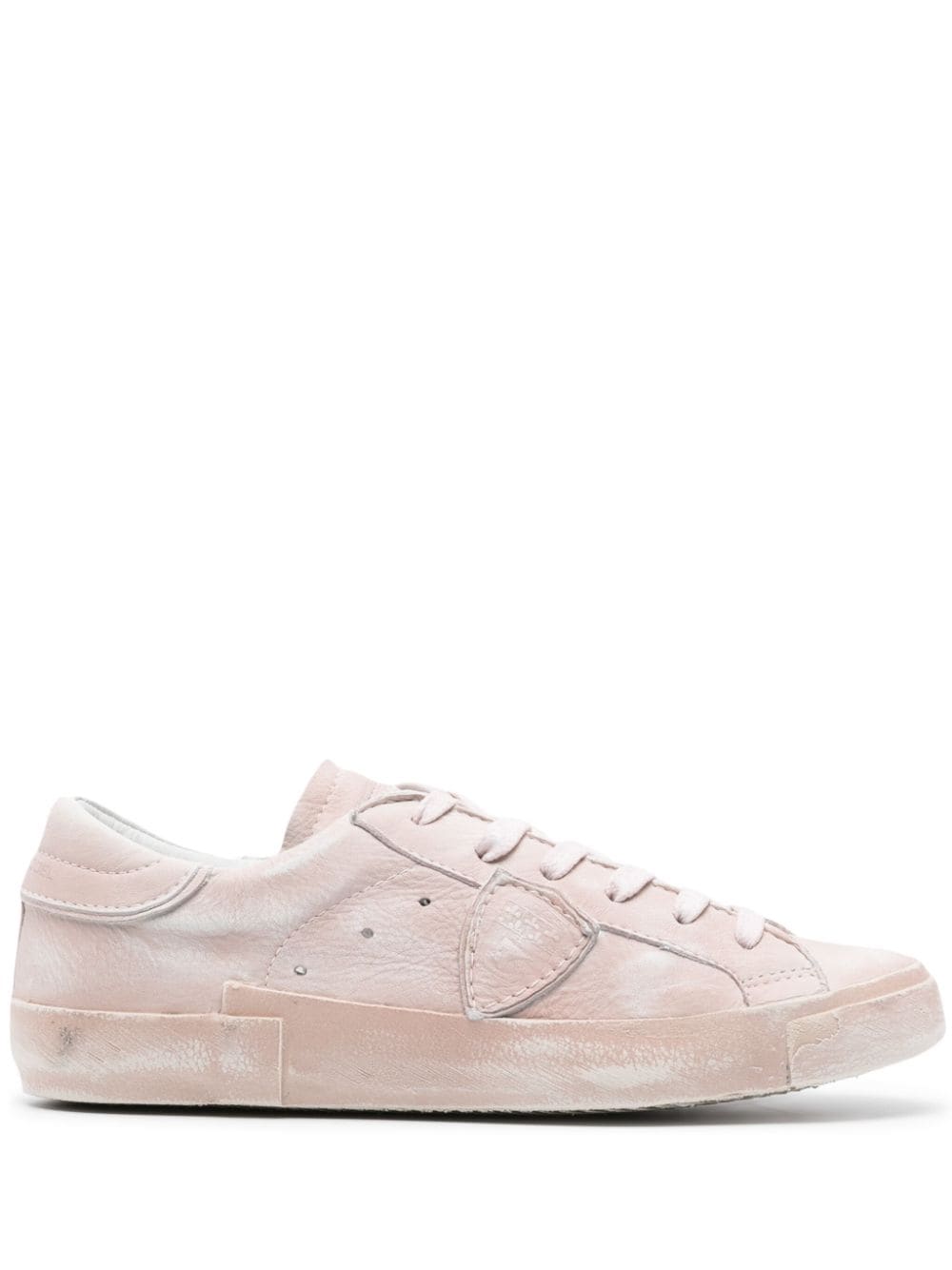 Philippe Model Paris Paris logo-patch sneakers - Pink von Philippe Model Paris