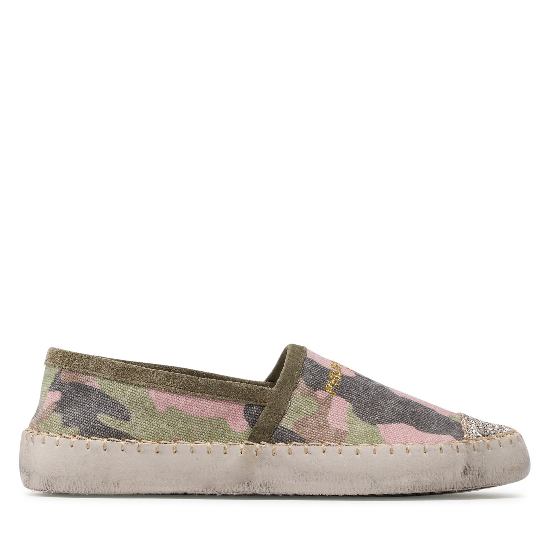 Halbschuhe Philippe Model Marseille L MRLD CFG2 Camouflage/Vert Rose von Philippe Model