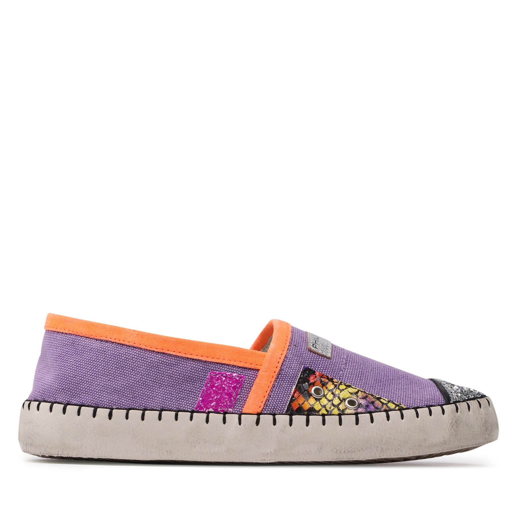 Halbschuhe Philippe Model Marseille Low MRLD CP02 Violet von Philippe Model