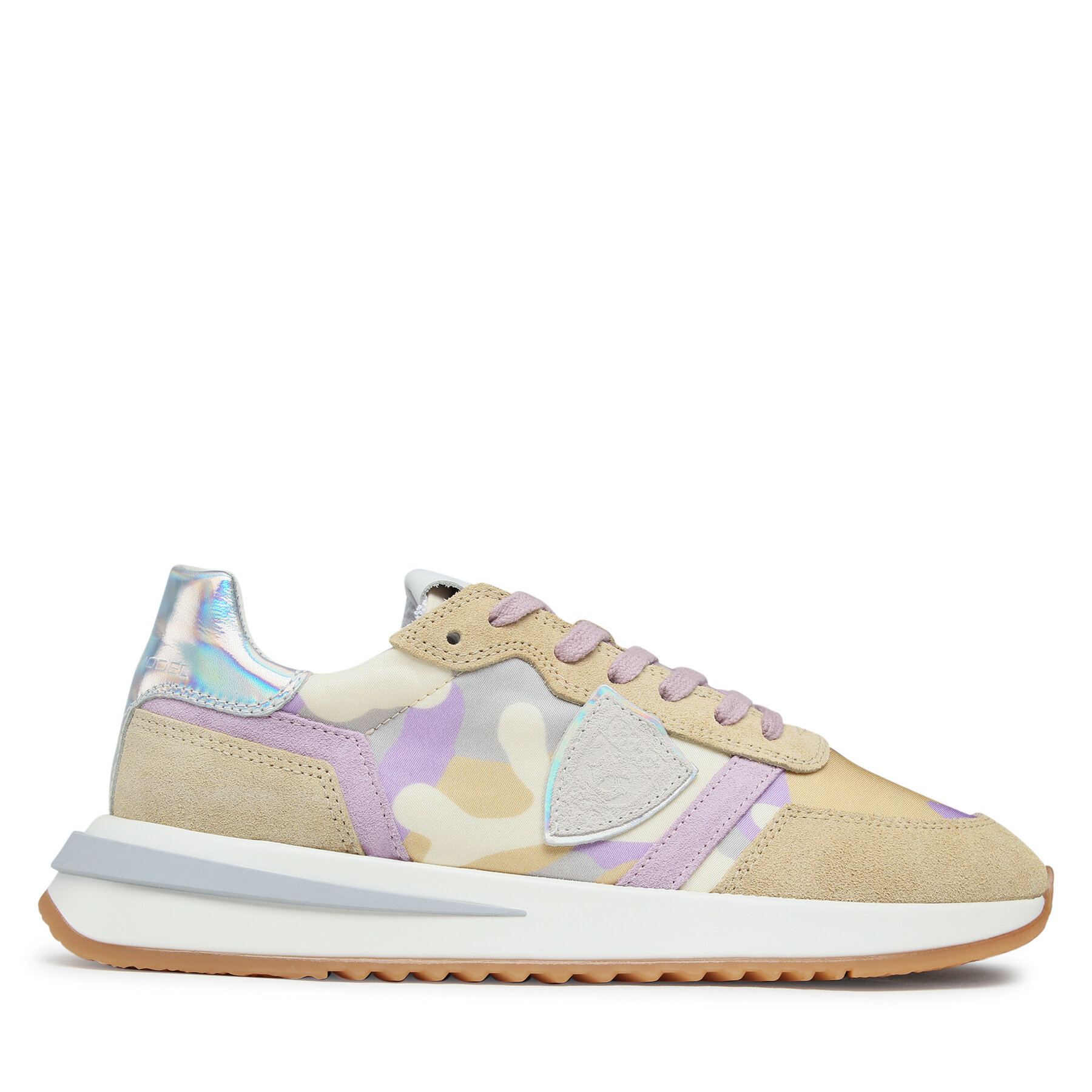Sneakers Philippe Model Tropez 2.1 TYLD CP24 Camou/Sable' Violet von Philippe Model