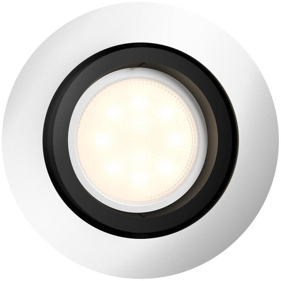Philips Hue Philips HUE LED Spot da incasso circolare Milliskin 5041148P7, 250lm, alluminio, incl. varialuce Philips Hue Philips HUE LED Spot da incasso circolare Milliskin 5041148P7, 250lm, alluminio, incl. varialuce von Philips Hue