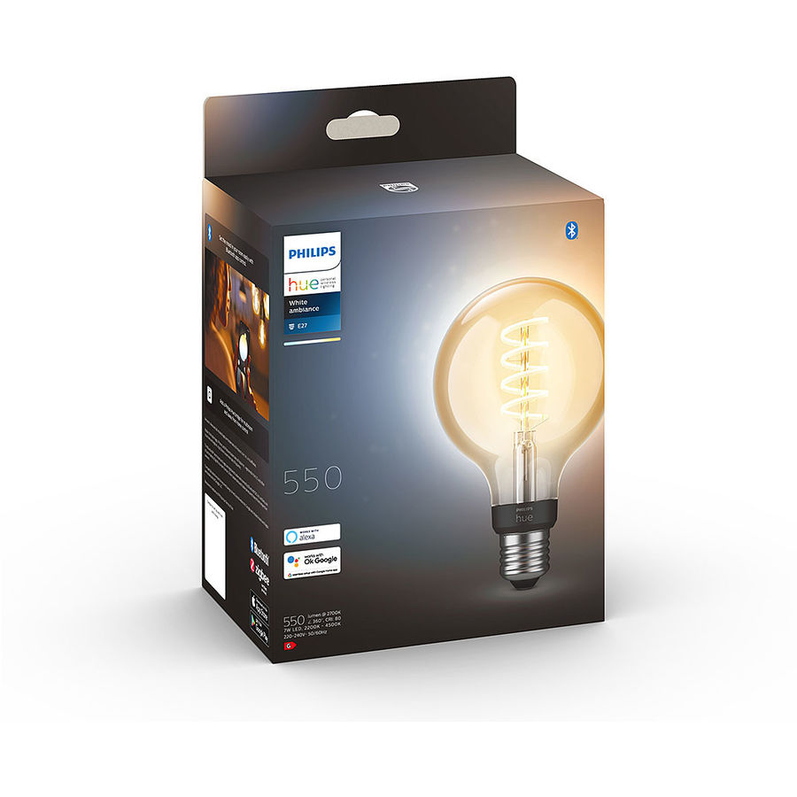 Philips Hue Philips Hue Ampoule LED Filament E27 Globe 7 W Philips Hue Philips Hue Ampoule LED Filament E27 Globe 7 W von Philips Hue