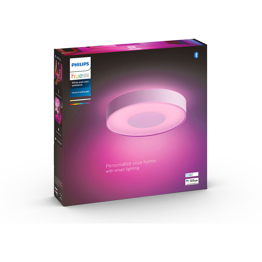 Philips Hue Philips Hue Deckenleuchte Infuse Weiss 33.5 W Philips Hue Philips Hue Deckenleuchte Infuse Weiss 33.5 W von Philips Hue