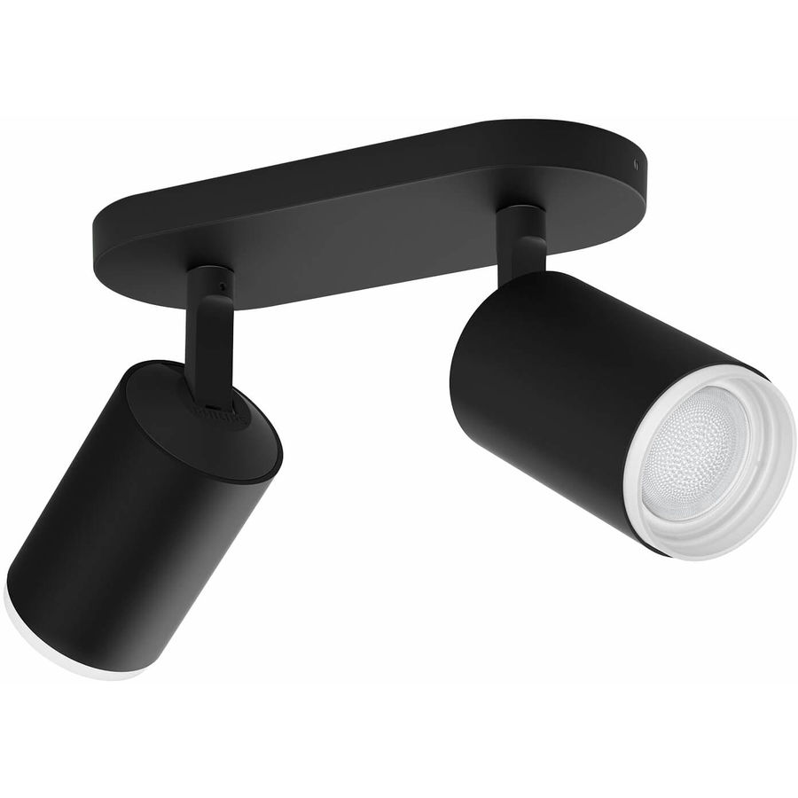 Philips Hue Philips Hue Fugato Spot 2x5.7W schwarz Philips Hue Philips Hue Fugato Spot 2x5.7W schwarz von Philips Hue