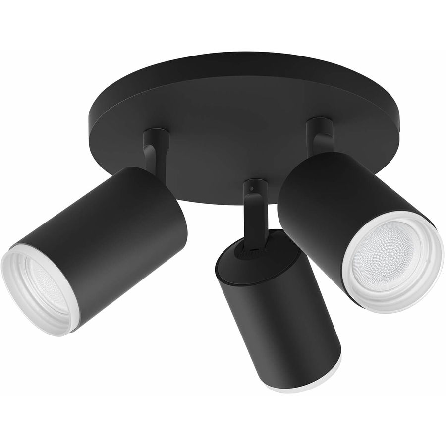 Philips Hue Philips Hue Fugato Spot 3x5.7W nero Philips Hue Philips Hue Fugato Spot 3x5.7W nero von Philips Hue