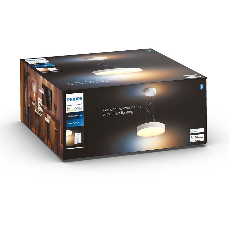 Philips Hue Philips Hue Hängeleuchte Enrave Weiss 33.5 W Philips Hue Philips Hue Hängeleuchte Enrave Weiss 33.5 W von Philips Hue