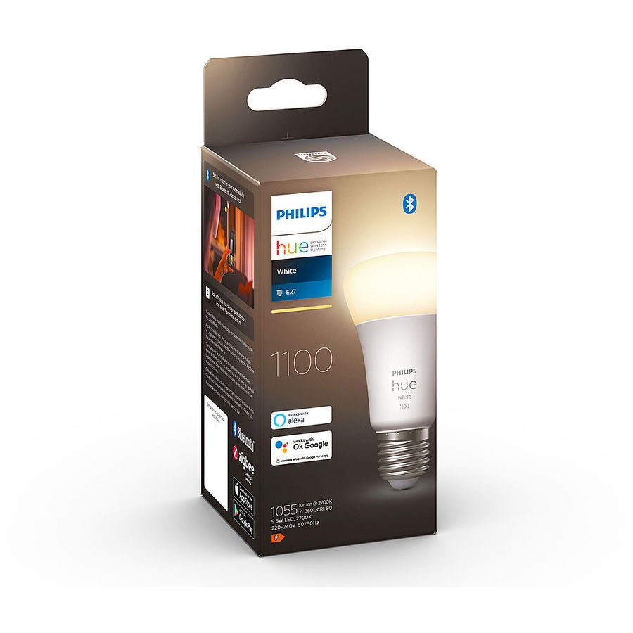 Philips Hue Philips Hue LED-Leuchtmittel E27 Weiss 10.5 W Philips Hue Philips Hue LED-Leuchtmittel E27 Weiss 10.5 W von Philips Hue