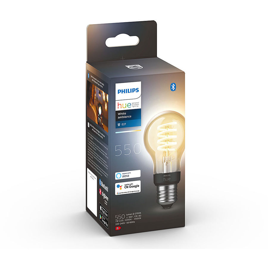 Philips Hue Philips Hue Lampada a LED E27 Filamento Dimmerabile 7 W Philips Hue Philips Hue Lampada a LED E27 Filamento Dimmerabile 7 W von Philips Hue