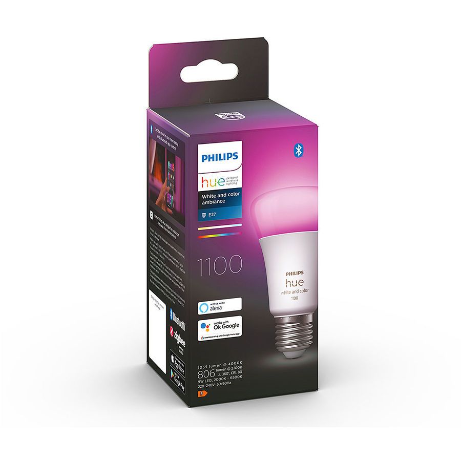 Philips Hue Philips Hue Lampadina LED Intelligente E27 Bianco e Colorato 75 W Philips Hue Philips Hue Lampadina LED Intelligente E27 Bianco e Colorato 75 W von Philips Hue