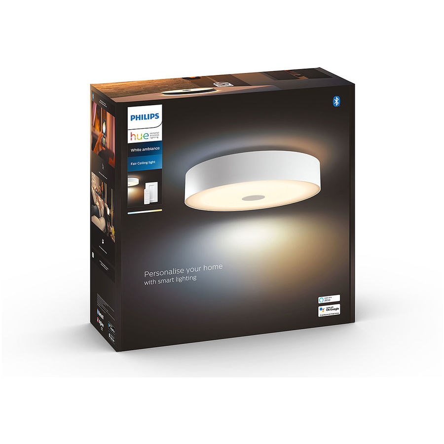 Philips Hue Philips Hue Plafoniera Fair Bianca 46,6 × 18 × 49 cm Philips Hue Philips Hue Plafoniera Fair Bianca 46,6 × 18 × 49 cm von Philips Hue