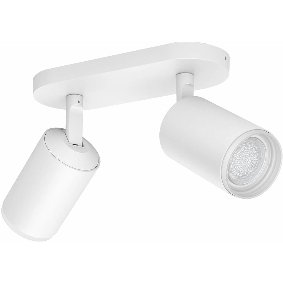 Philips Hue Philips Hue Spot Fugato Blanc 2 × 5.7 W Philips Hue Philips Hue Spot Fugato Blanc 2 × 5.7 W von Philips Hue