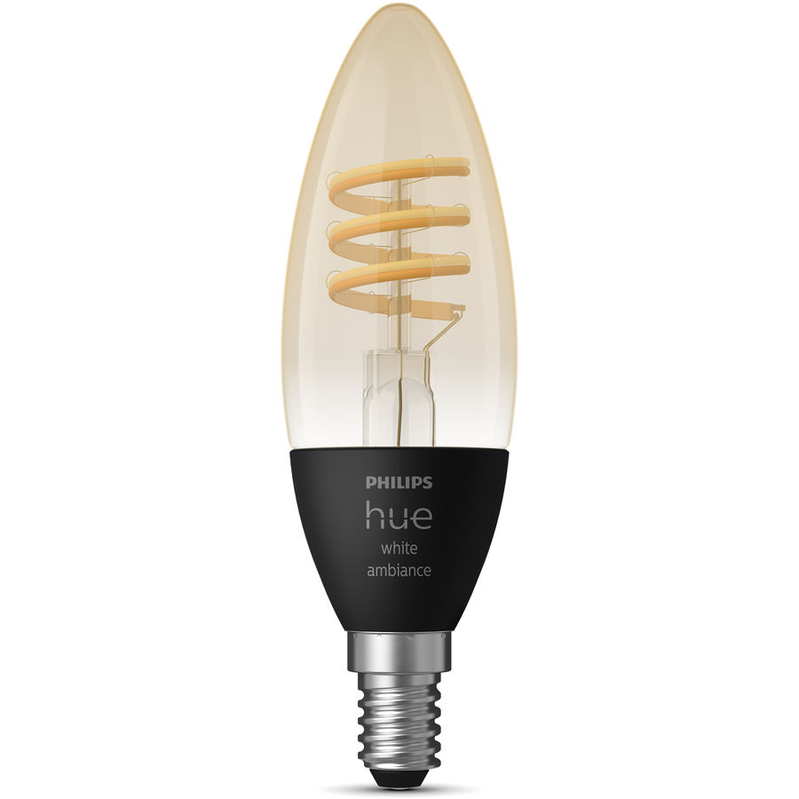 Philips Hue Philips Hue White Amb. E14 Filament Kerze Einzelpack 350lm Philips Hue Philips Hue White Amb. E14 Filament Kerze Einzelpack 350lm von Philips Hue