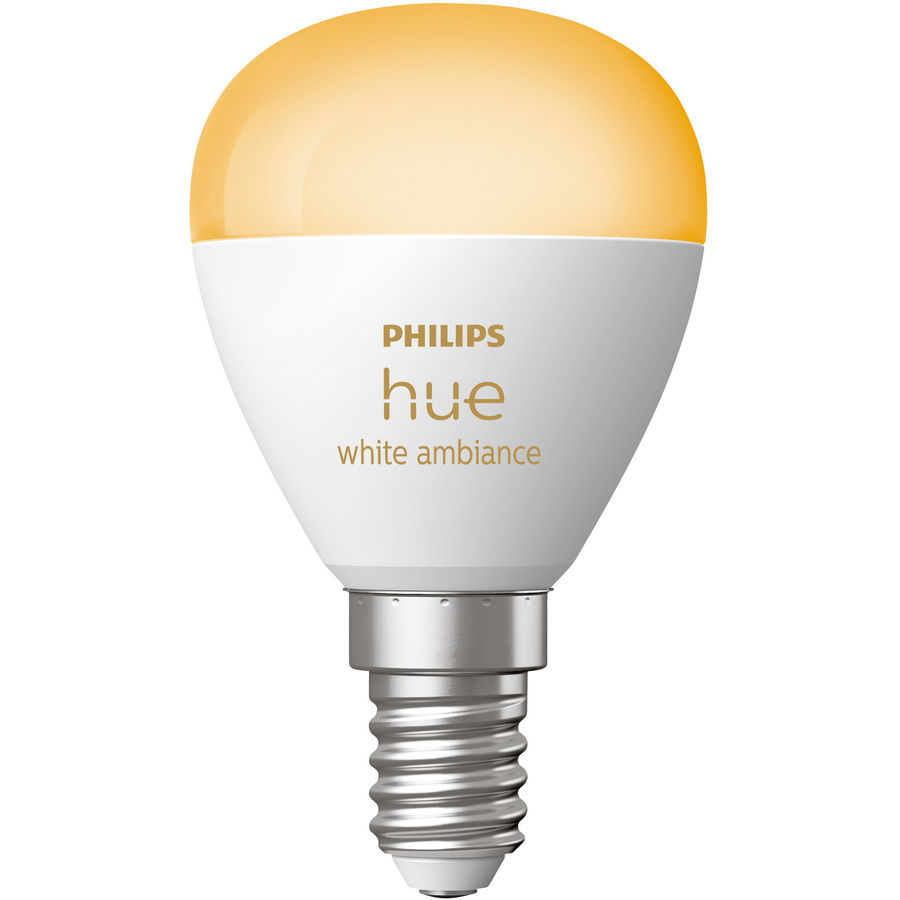 Philips Hue Philips Hue White Amb. E14 Luster Tropfenform Einzelpack 470lm Philips Hue Philips Hue White Amb. E14 Luster Tropfenform Einzelpack 470lm von Philips Hue
