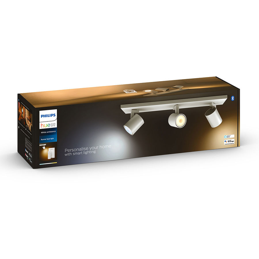 Philips Hue Philips Hue White Ambiance Spot Runner LED Spot GU10 3 × 5.8 W 280 lm Philips Hue Philips Hue White Ambiance Spot Runner LED Spot GU10 3 × 5.8 W 280 lm von Philips Hue