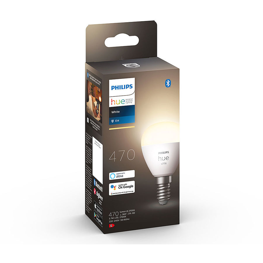Philips Hue Philips Hue White Boule E14 470lm Philips Hue Philips Hue White Boule E14 470lm von Philips Hue