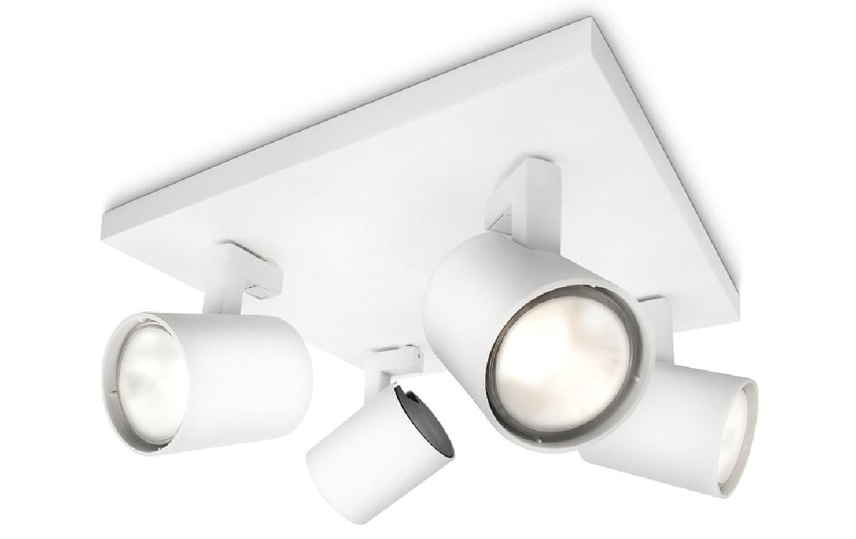 Philips Deckenspot »Philips Spot Runner«, 4 flammig, Leuchtmittel GU10 Leuchtmittel wechselbar Philips Deckenspot »Philips Spot Runner«, 4 flammig, Leuchtmittel GU10 Leuchtmittel wechselbar von Philips