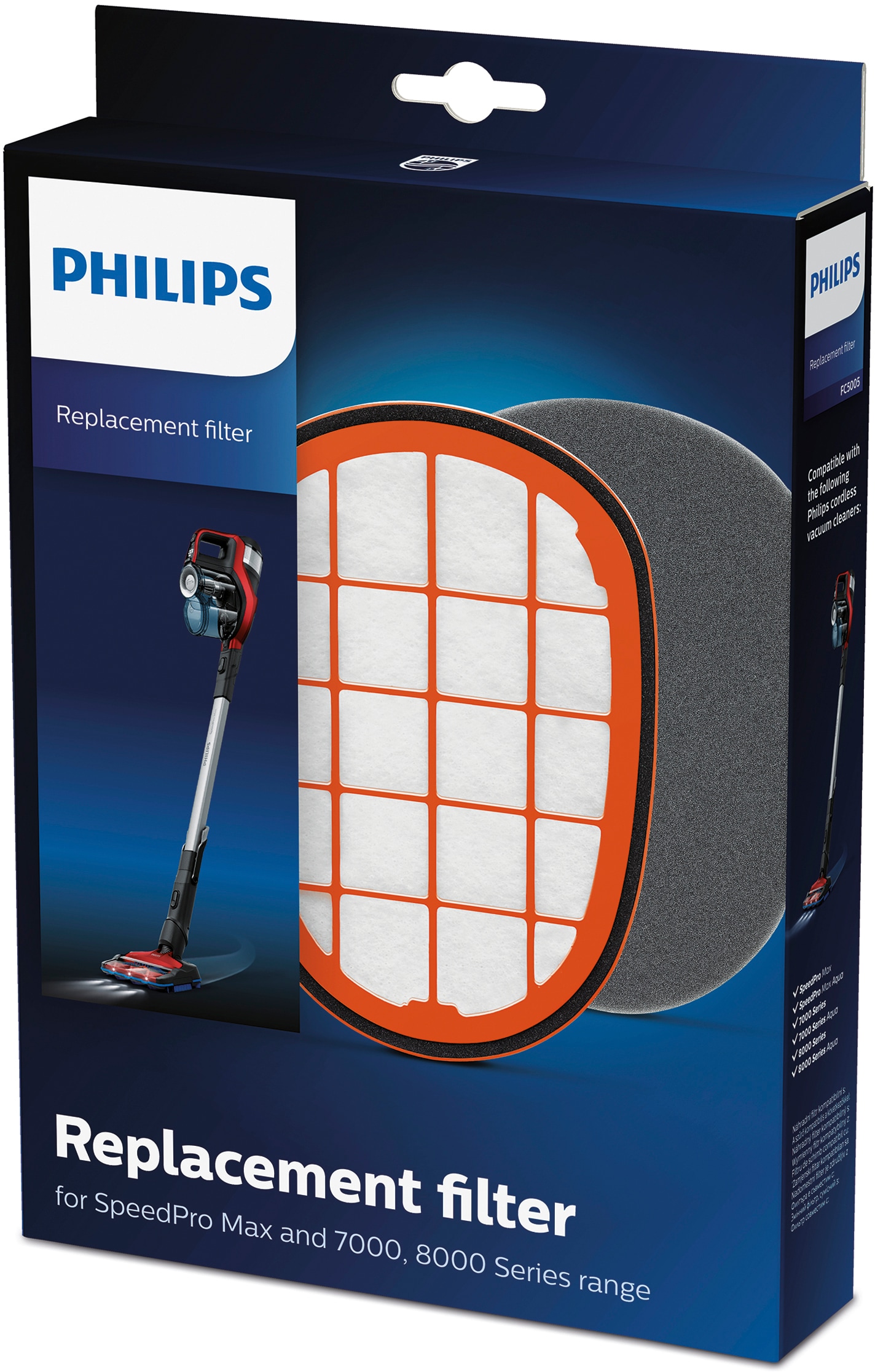 Philips Filter-Set »FC5005/01«, (Set, 2 tlg., 1 Schaumfilter, 1 Einlagefilter mit Rahmen) von Philips