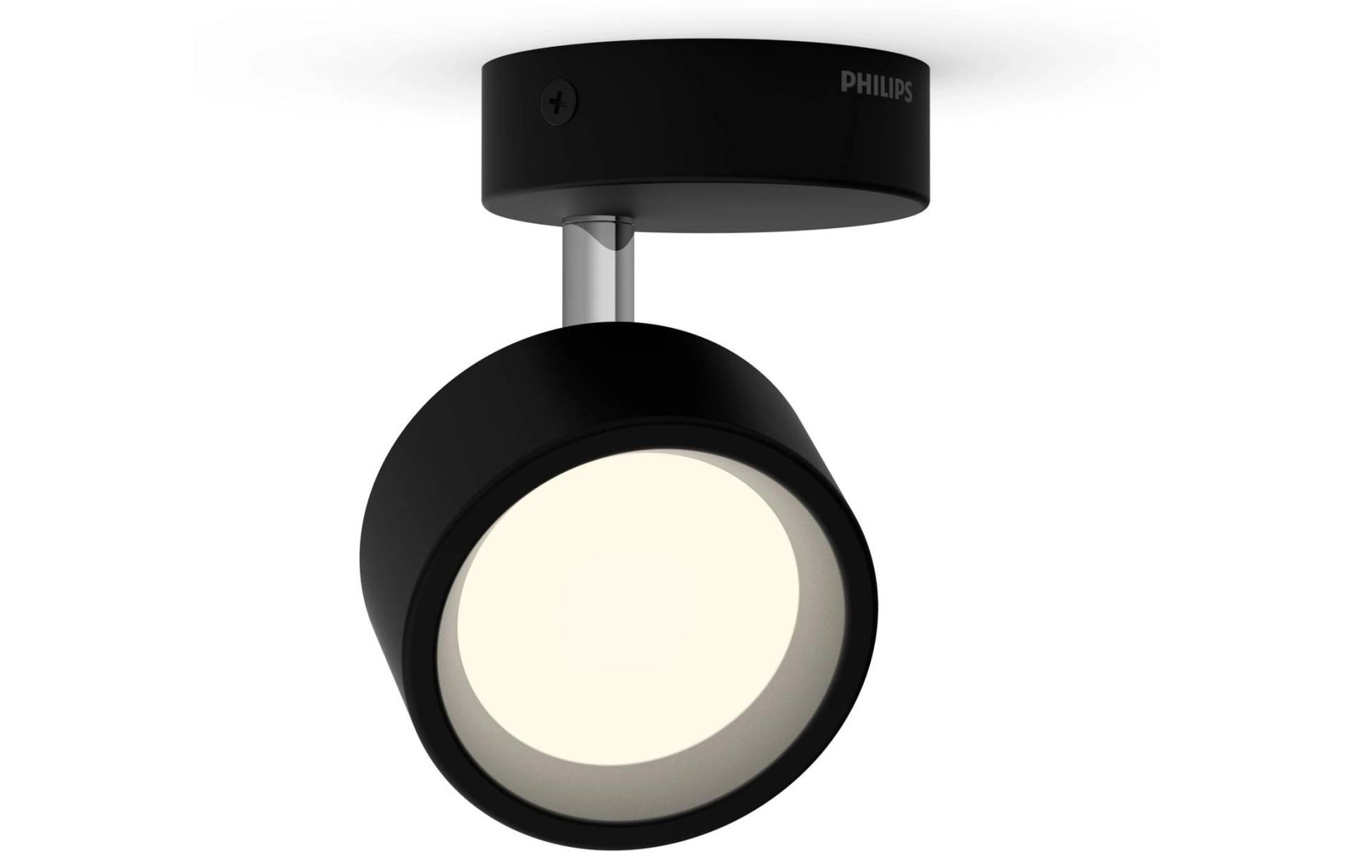 Philips LED Deckenspot »Bracia 1 x 5.5W 2700K Schwarz«, 1 flammig Philips LED Deckenspot »Bracia 1 x 5.5W 2700K Schwarz«, 1 flammig von Philips