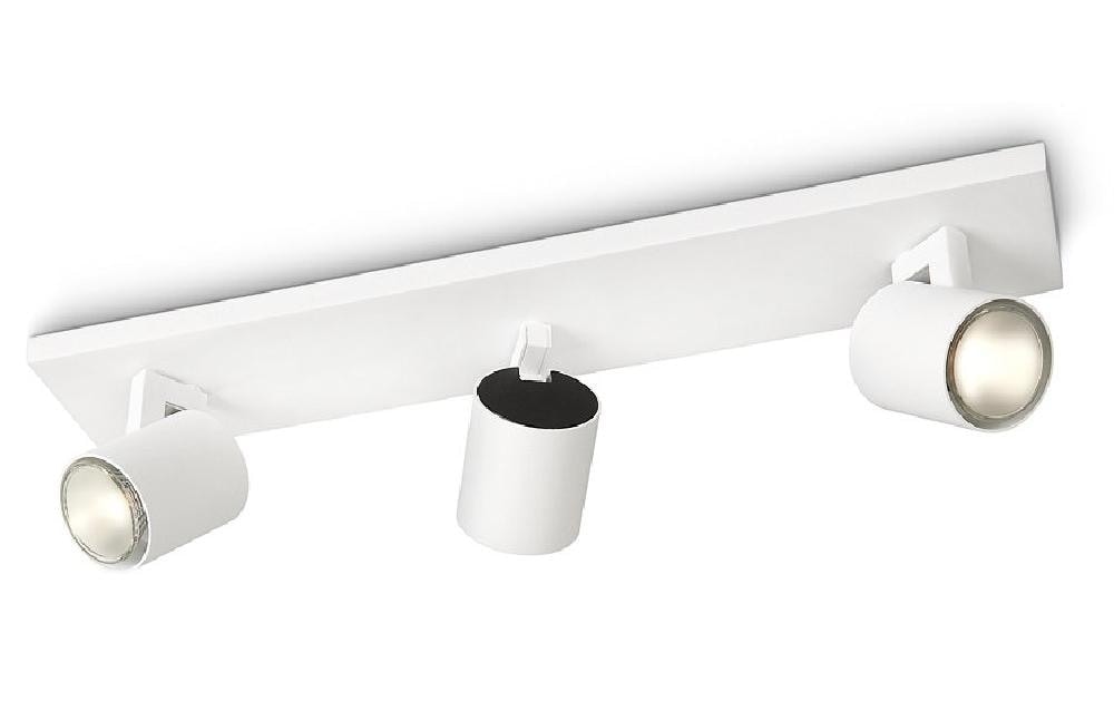 Philips LED Deckenspot »Runner, 3 x GU10, 20 W, Weiss«, 3 flammig von Philips