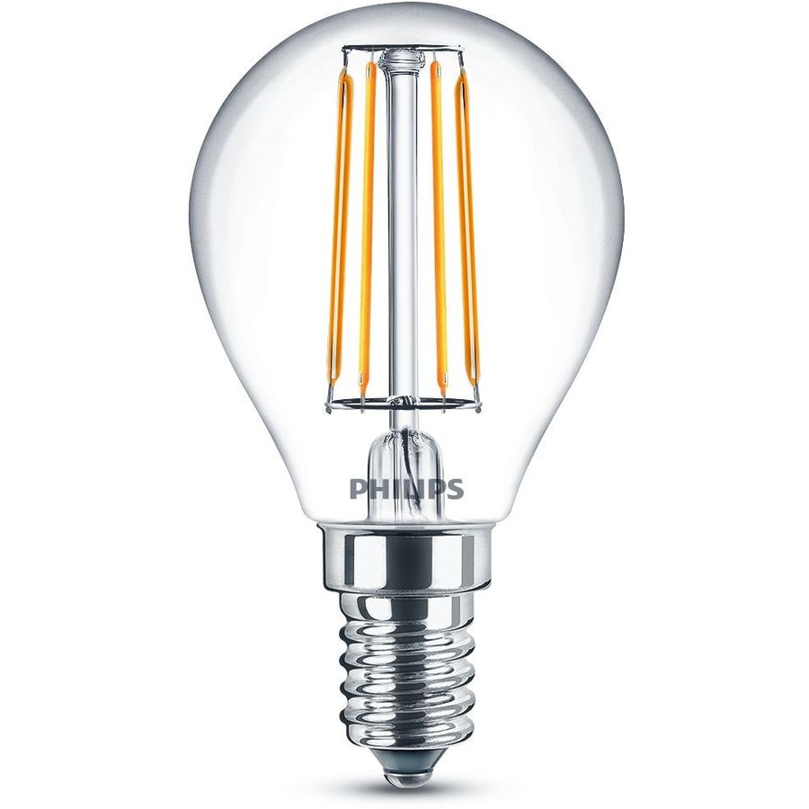 Philips Philips Ampoule LED sphérique E14 Blanc Chaud 4.3 W 2 Pièces Philips Philips Ampoule LED sphérique E14 Blanc Chaud 4.3 W 2 Pièces von Philips