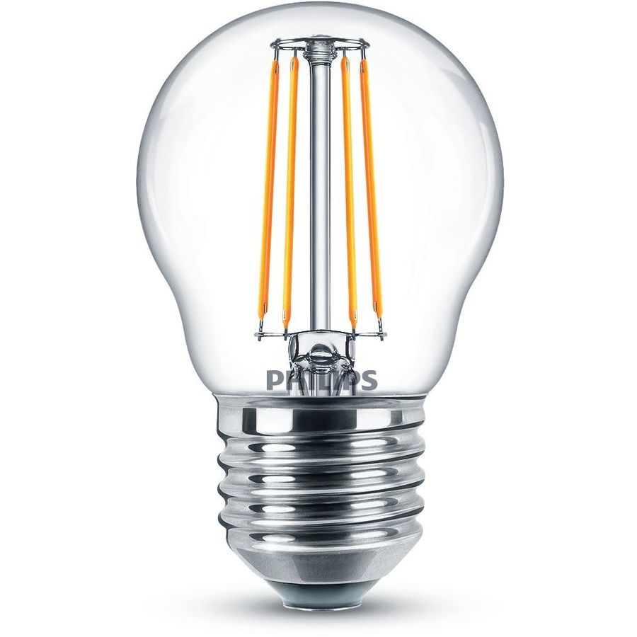 Philips Philips Ampoule LED sphérique E27 Blanc Chaud 4.3 W Philips Philips Ampoule LED sphérique E27 Blanc Chaud 4.3 W von Philips