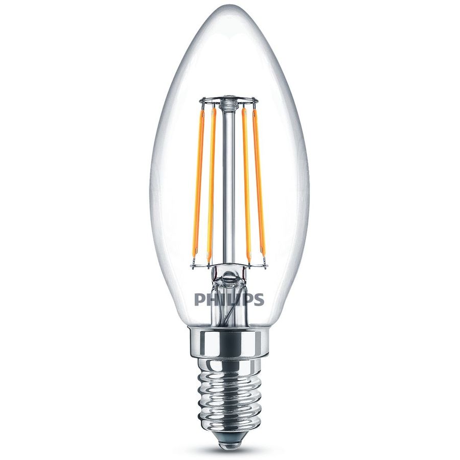 Philips Philips LED-Kerze E14 warmweiss 4.3 W Philips Philips LED-Kerze E14 warmweiss 4.3 W von Philips
