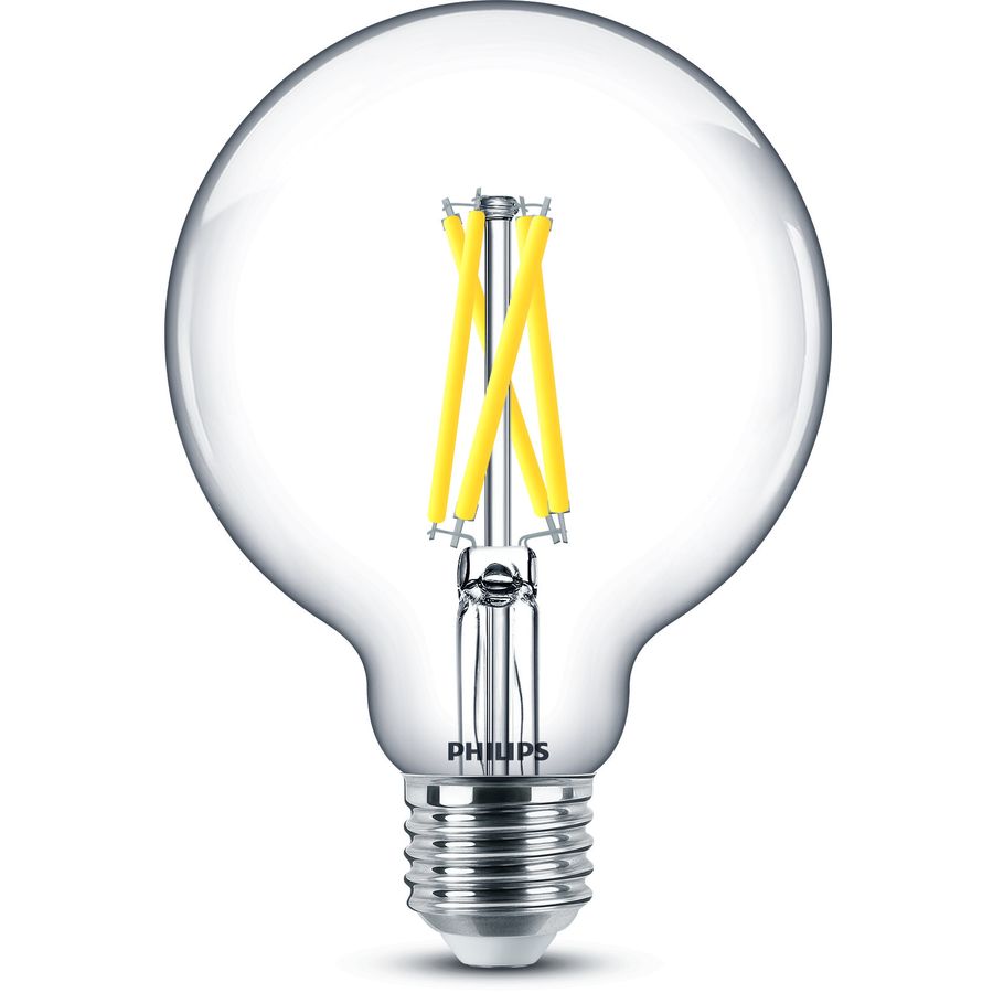 Philips Philips LED-Kolben E27 Klar G93 6 W Philips Philips LED-Kolben E27 Klar G93 6 W von Philips