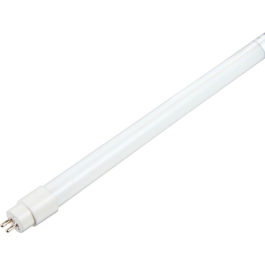 Philips Philips Tube LED T5, remplacement de TL Mini 8W sur ballast/bougie, 4,5W et 600 lumens, culot G5, longueur 302mm, blanc (3000K), starter factice inclus von Philips