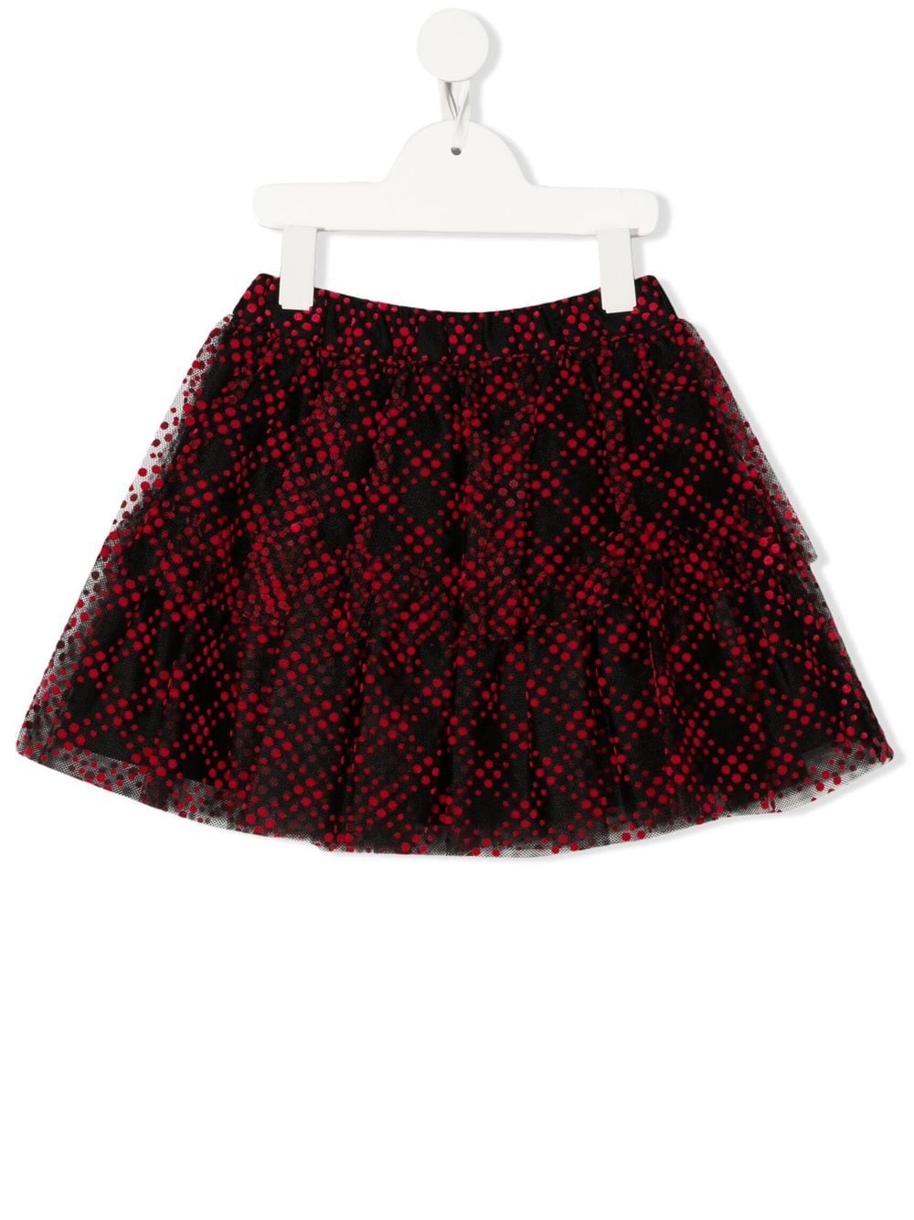 Philosophy Di Lorenzo Serafini Kids patterned tulle skirt - Black von Philosophy Di Lorenzo Serafini Kids