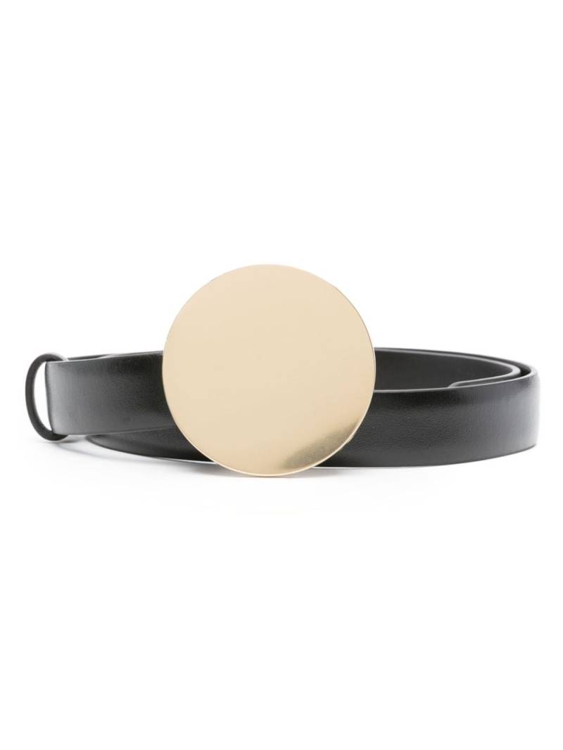 Philosophy Di Lorenzo Serafini buckle leather belt - Black von Philosophy Di Lorenzo Serafini