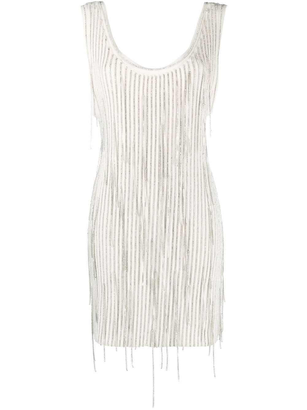 Philosophy Di Lorenzo Serafini crystal-embellished sleeveless dress - White von Philosophy Di Lorenzo Serafini