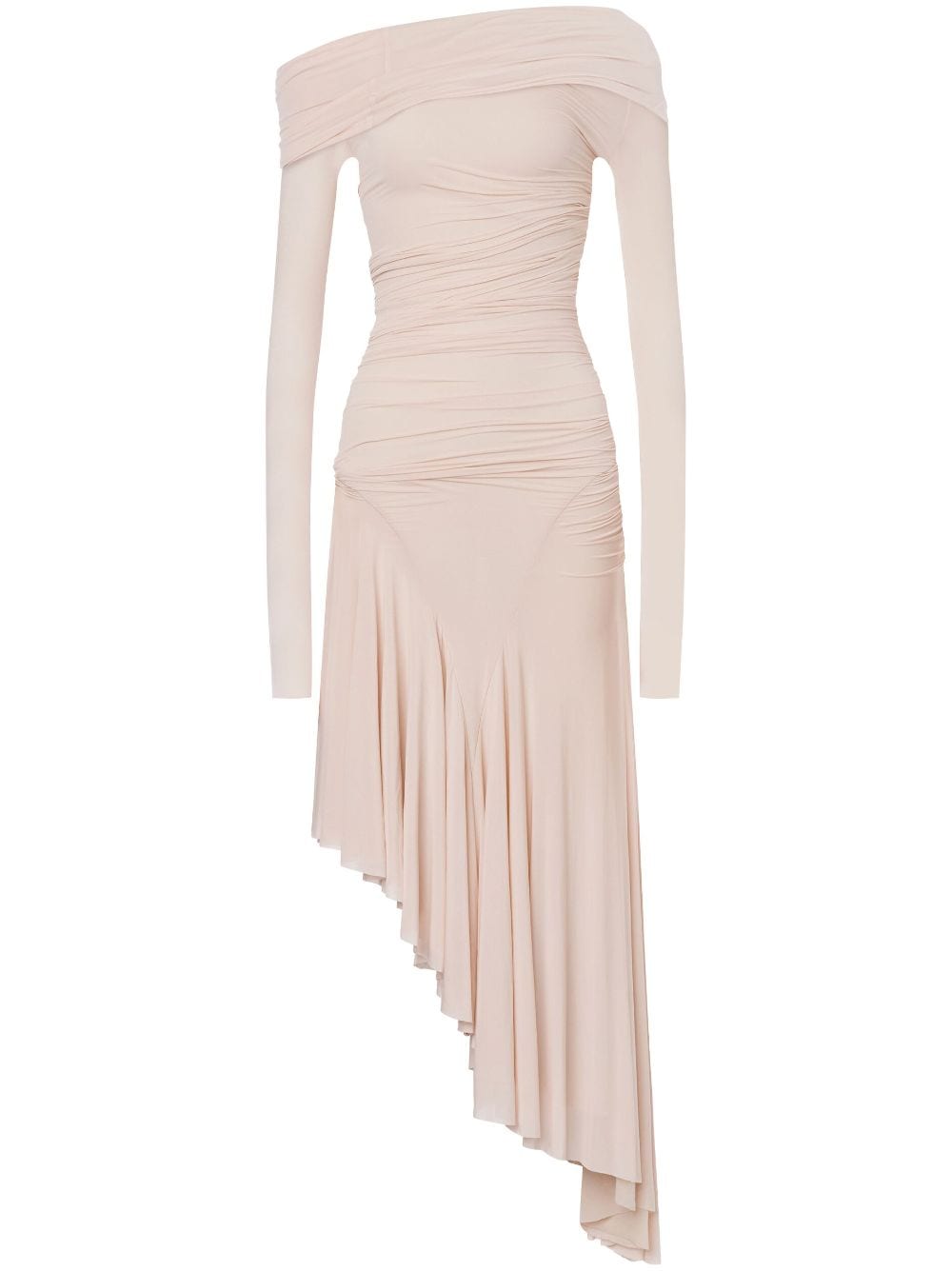 Philosophy Di Lorenzo Serafini draped asymmetric midi dress - Pink von Philosophy Di Lorenzo Serafini