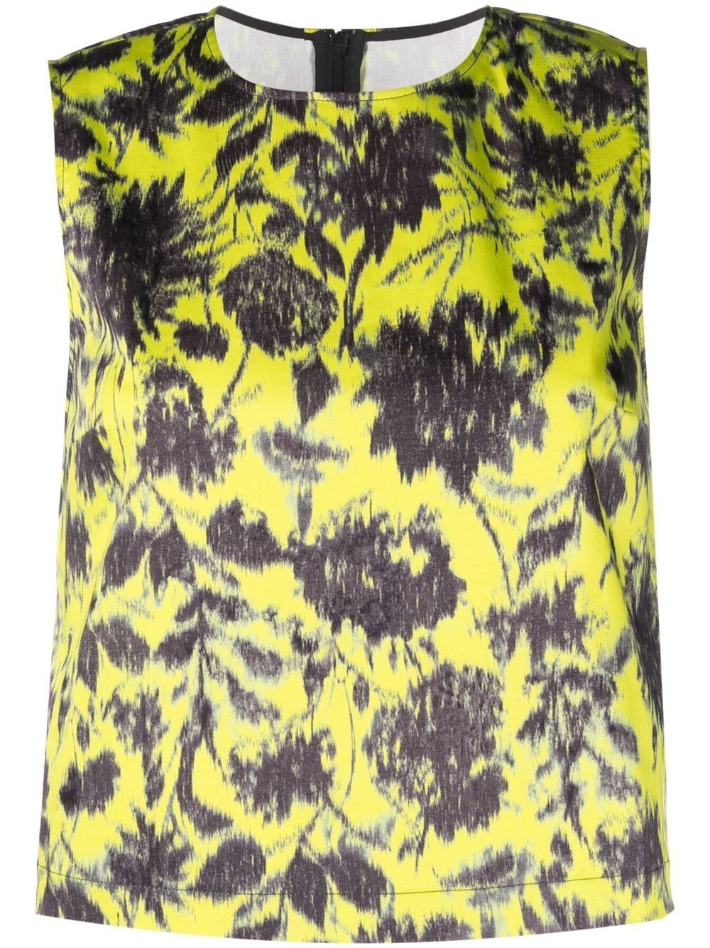 Philosophy Di Lorenzo Serafini floral-print sleeveless top - Yellow von Philosophy Di Lorenzo Serafini