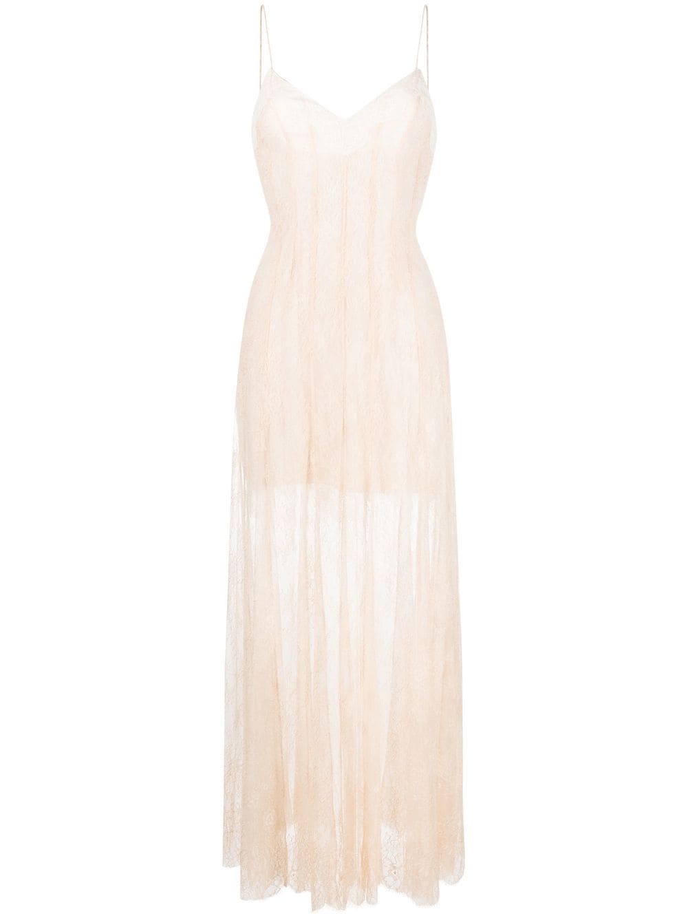 Philosophy Di Lorenzo Serafini semi-sheer lace dress - Pink von Philosophy Di Lorenzo Serafini