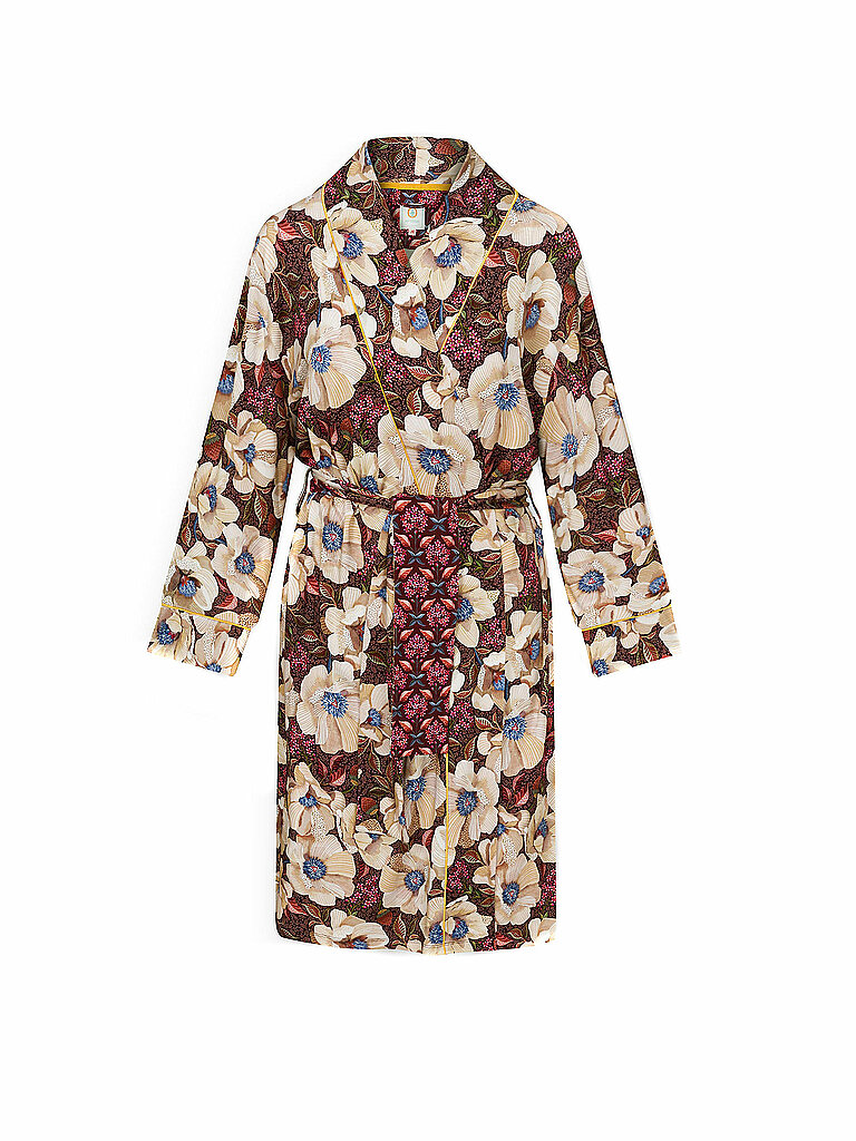 PIP STUDIO Morgenmantel - Kimono NISHA ROSITA braun | M PIP STUDIO Morgenmantel - Kimono NISHA ROSITA braun | M von PiP Studio