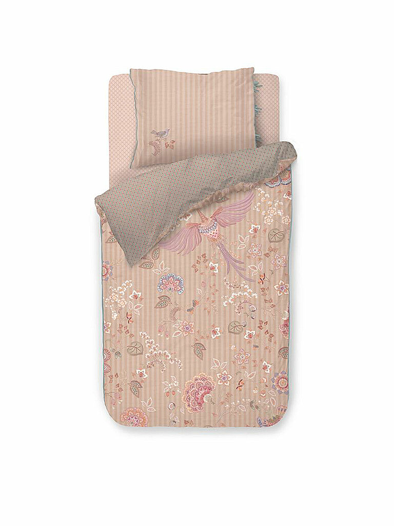 PIP STUDIO Perkal Bettwäsche BUENAS NOCHES 70x90cm/140x200cm Sand rosa PIP STUDIO Perkal Bettwäsche BUENAS NOCHES 70x90cm/140x200cm Sand rosa von PiP Studio