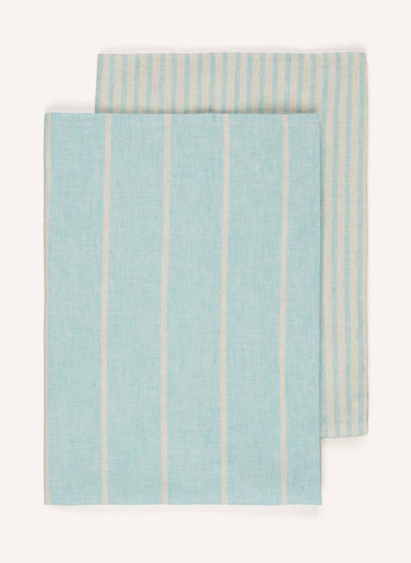 Pichler 2er-Set Geschirrtücher Corin blau von Pichler