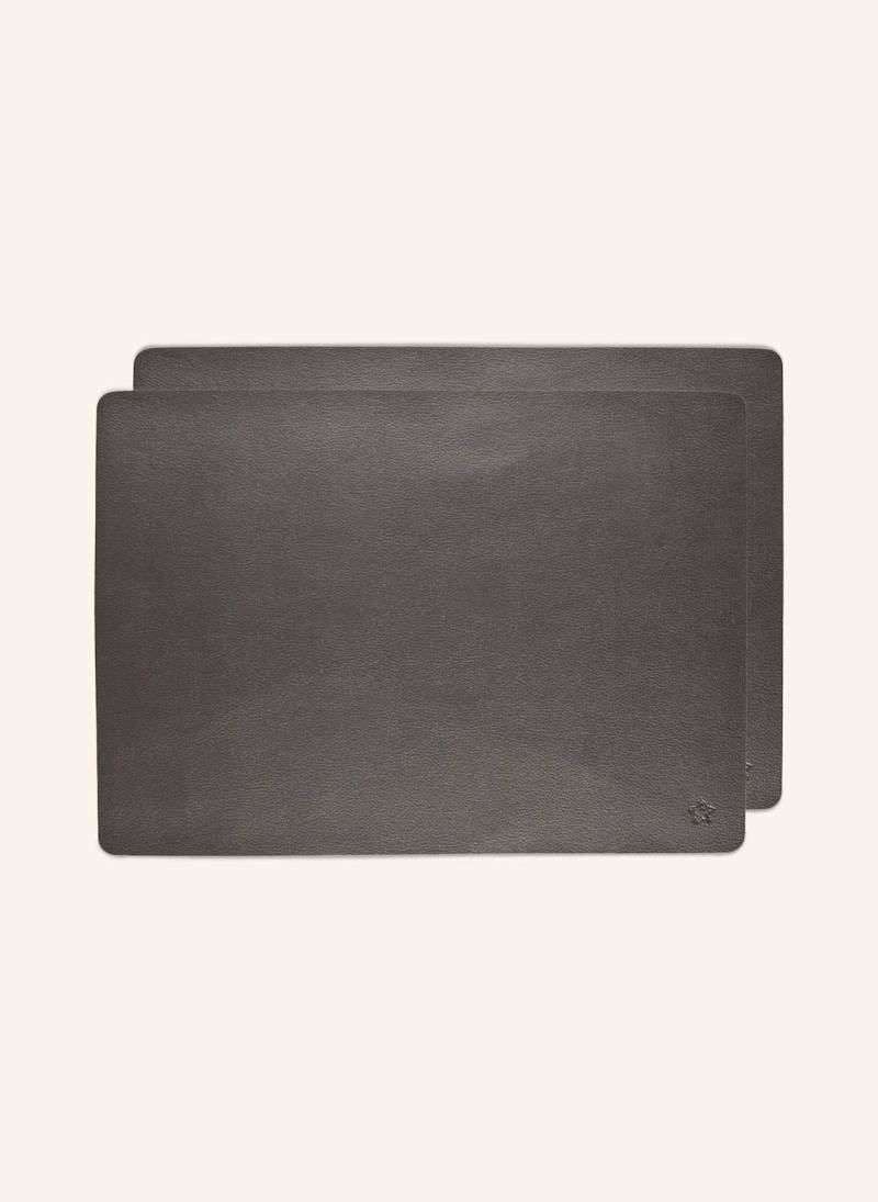 Pichler 2er-Tischset Pearl silber von Pichler