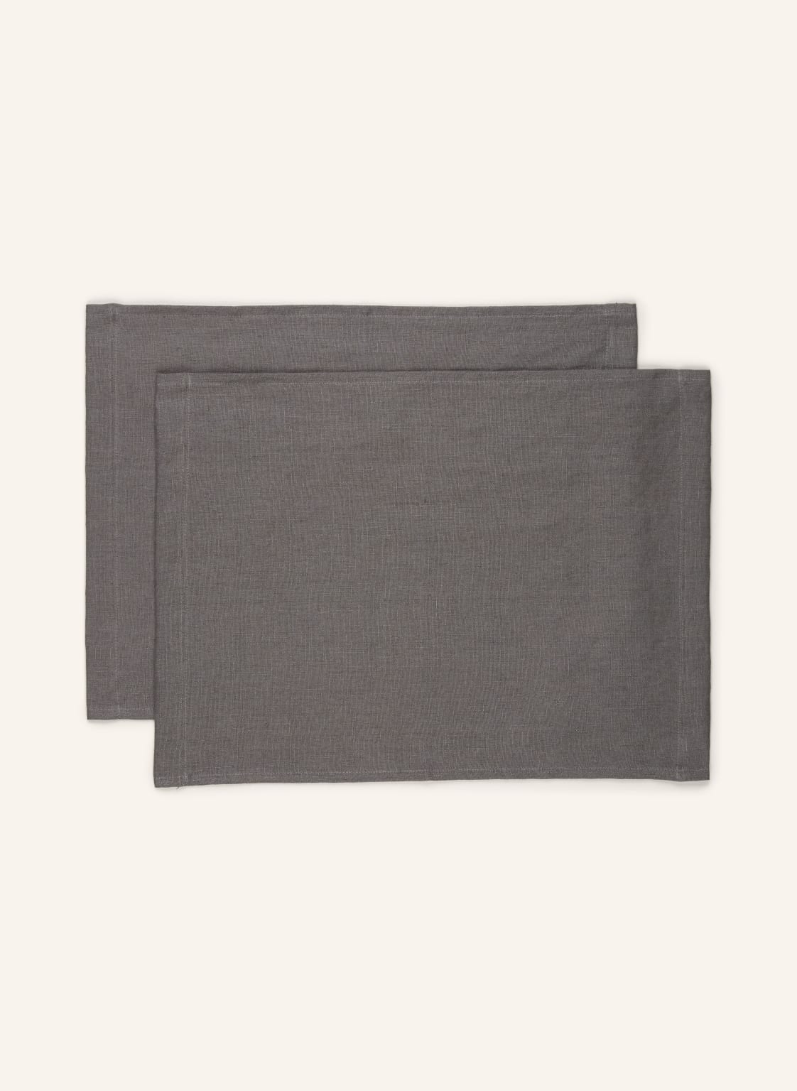 Pichler 2er-Tischset Pure Aus Leinen grau Pichler 2er-Tischset Pure Aus Leinen grau von Pichler
