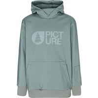 PICTURE Herren Softshell Pullover Parker Hoodie hellgrün | L von Picture