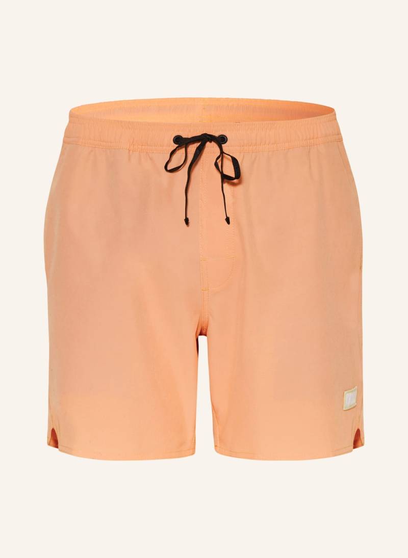 Picture Badeshorts Piau Solid 15 Brds orange von Picture