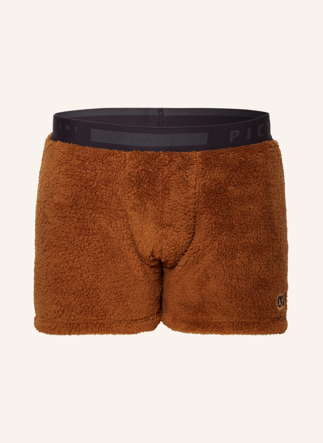 Picture Boxershorts Aus Teddyfell braun von Picture