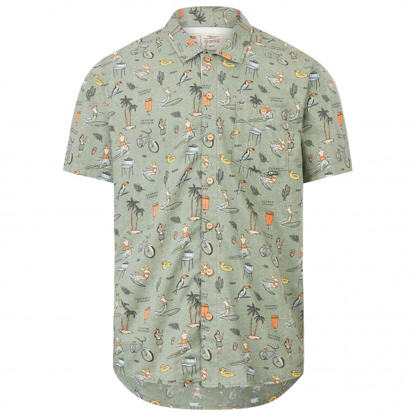 Picture - Mataikona S/S Shirt - Hemd Gr L;M;S;XXL bunt;grau;rot Picture - Mataikona S/S Shirt - Hemd Gr L;M;S;XXL bunt;grau;rot von Picture