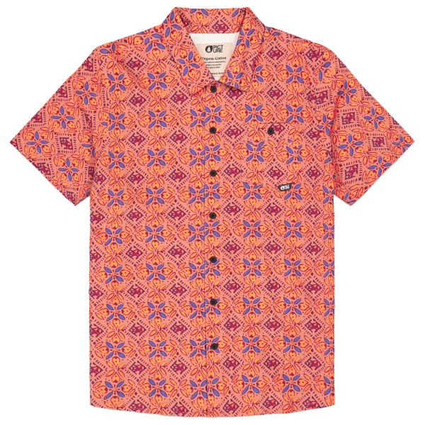 Picture - Mataikona S/S Shirt - Hemd Gr S rot von Picture