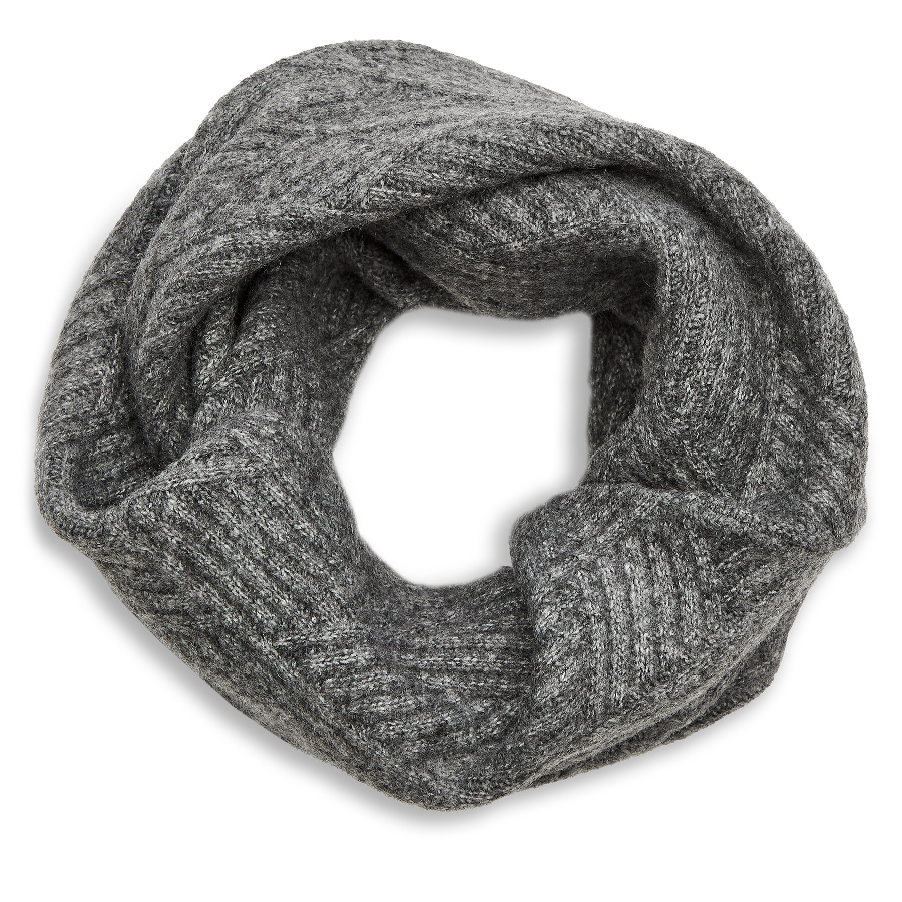 Loop-Schal Pieces Narika 17128180 Dark Grey Melange von Pieces