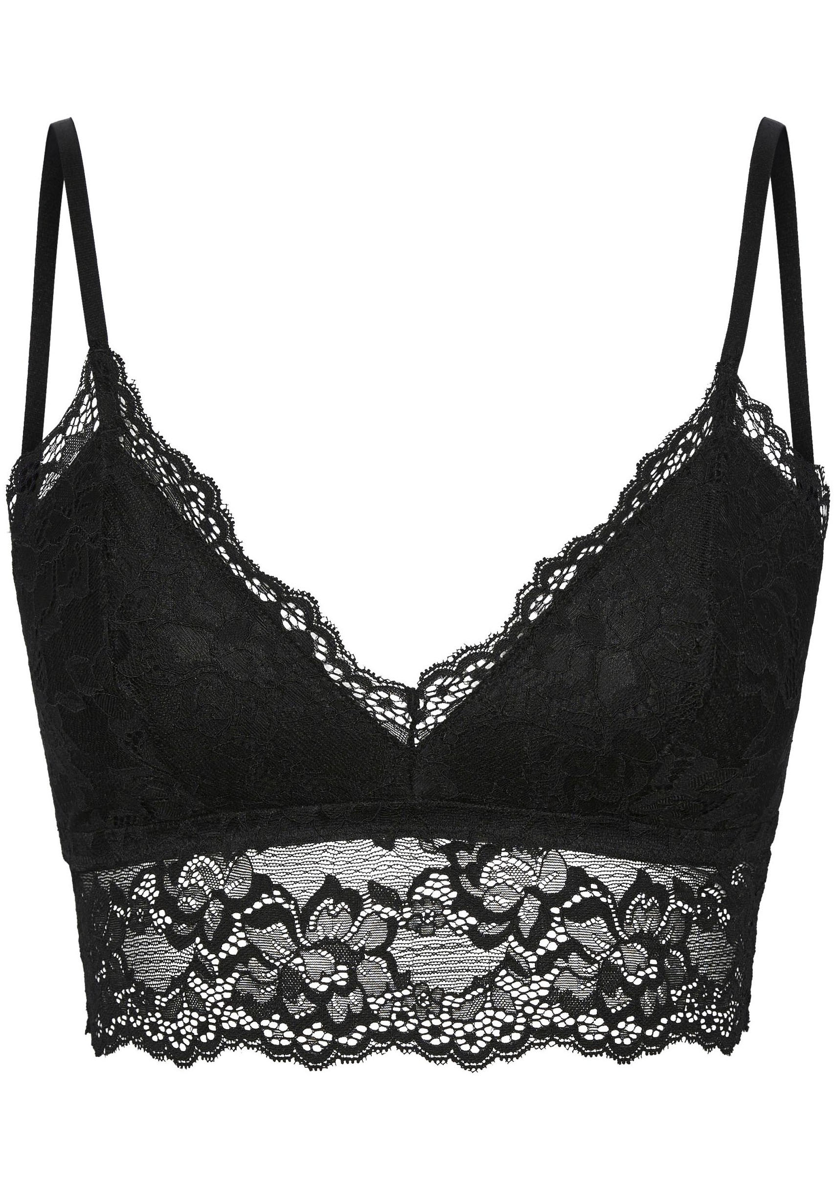 pieces Bralette-BH »PCLINA STRAP LACE BRA TOP NOOS« von Pieces