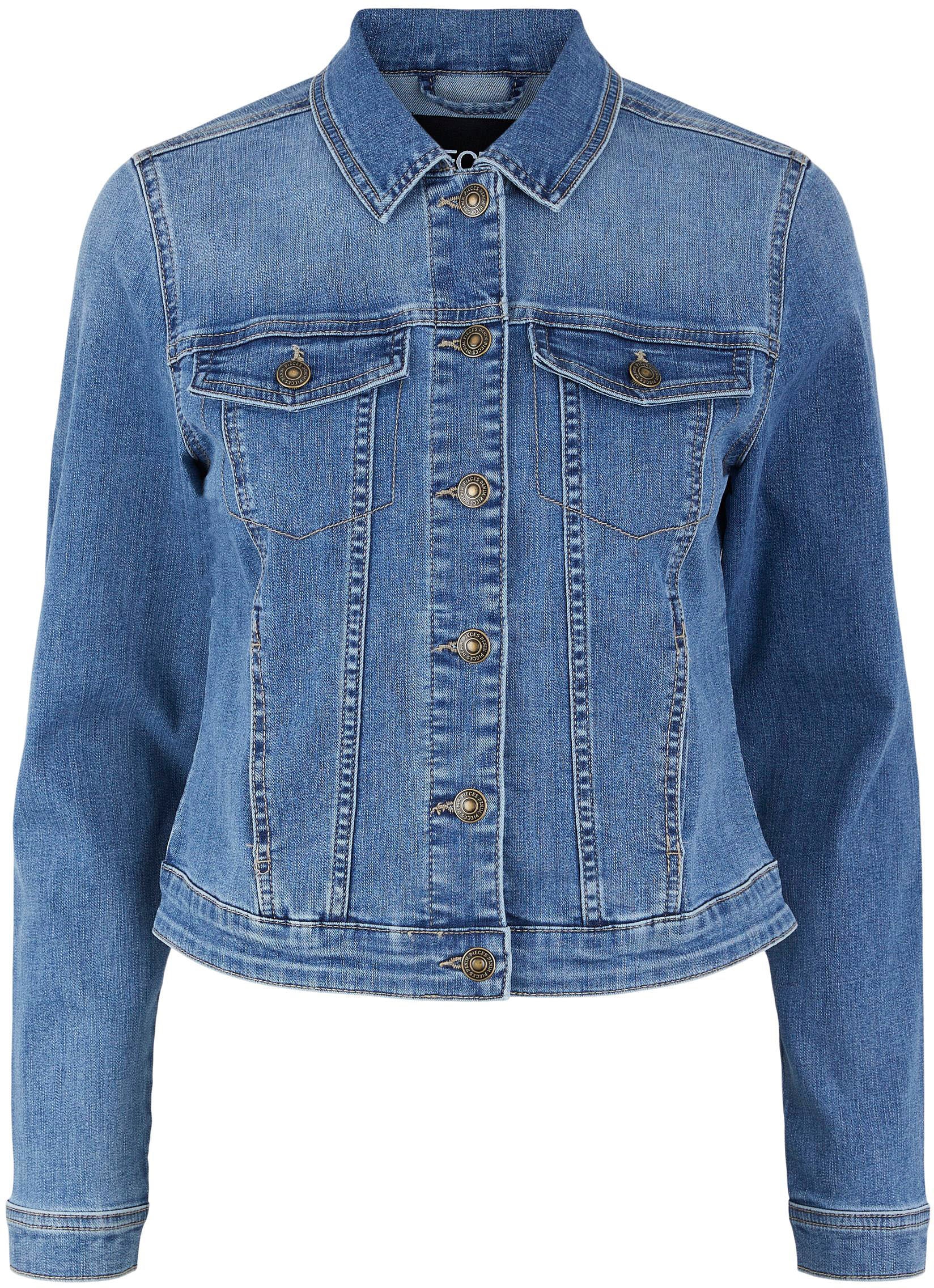 pieces Jeansjacke »PCOIA LS DNM JACKET MB NOOS BC« pieces Jeansjacke »PCOIA LS DNM JACKET MB NOOS BC« von Pieces