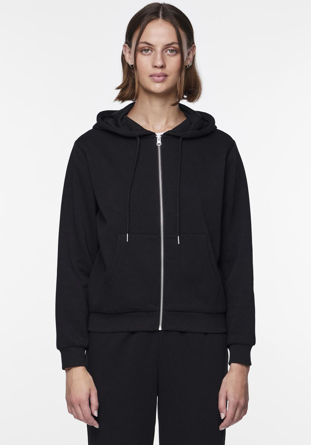 pieces Kapuzensweatshirt »PCCHILLI LS ZIP HOODIE NOOS BC« von Pieces